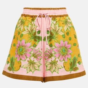 Alemais Winnie floral shorts size 4